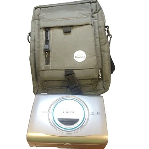 CANON CP-220 COMPACT 4x6 PHOTO PRINTER W/ AC ADAPTER USB CARRY CASE BUNDLE - Picture 1 of 13