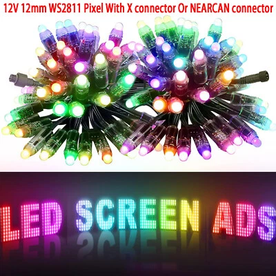 1000PCs 12V WS2811 RGB LED Strip Pixel Digital Individually Addressable Diffused - Image 1 of 4
