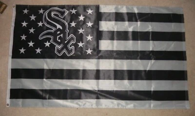 Chicago White Sox Baseball Tailgait Flag Classic Stars Stripes Wincraft 3x5 Feet - Image 1 of 4