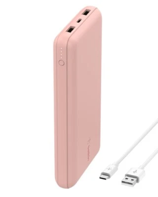 Belkin Portable Charger 20000mAh - iOS & Android - Rose Gold - Refurbished - Image 1 of 4