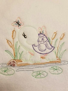 Babydecke Baby Schildkröte mit personalisierter Stickerei - Bild 1 von 1