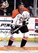 2000-01 San Diego Gulls #16 Dennis Purdie