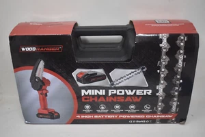 Wood Ranger 24V Mini Power Chainsaw Rechargeable Battery Operated 4" Chainsaw - Picture 1 of 10