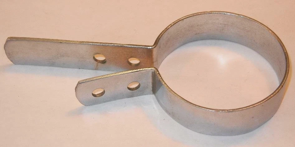 Triumph BSA Universal Cromo Racing Tubo de Escape Soporte Hecho en EE. UU. por MCM -20 Foto 1 de 1