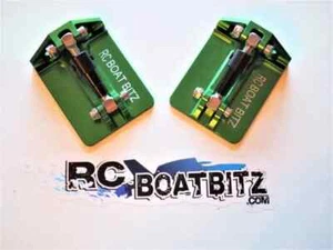 Traxxas Spartan upgrade CNC trim tabs TR312 Green - Picture 1 of 2