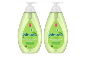 Johsnon's Baby Shampoo Camomila-750ml/25.36 Fl Oz-FREE SHIPPING-PACK OF 2 - Picture 1 of 3