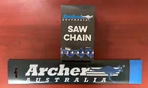 14" Archer Guide Bar 1/4"-050-72DL fits Stihl 020 021 023 MS192T WITH CHAIN! - Picture 1 of 2