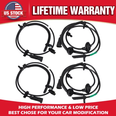 For 2009-2017 Chevy Traverse 3.6L Front & Rear Side ABS Wheel Speed Sensor, 4PCS - Image 1 of 4