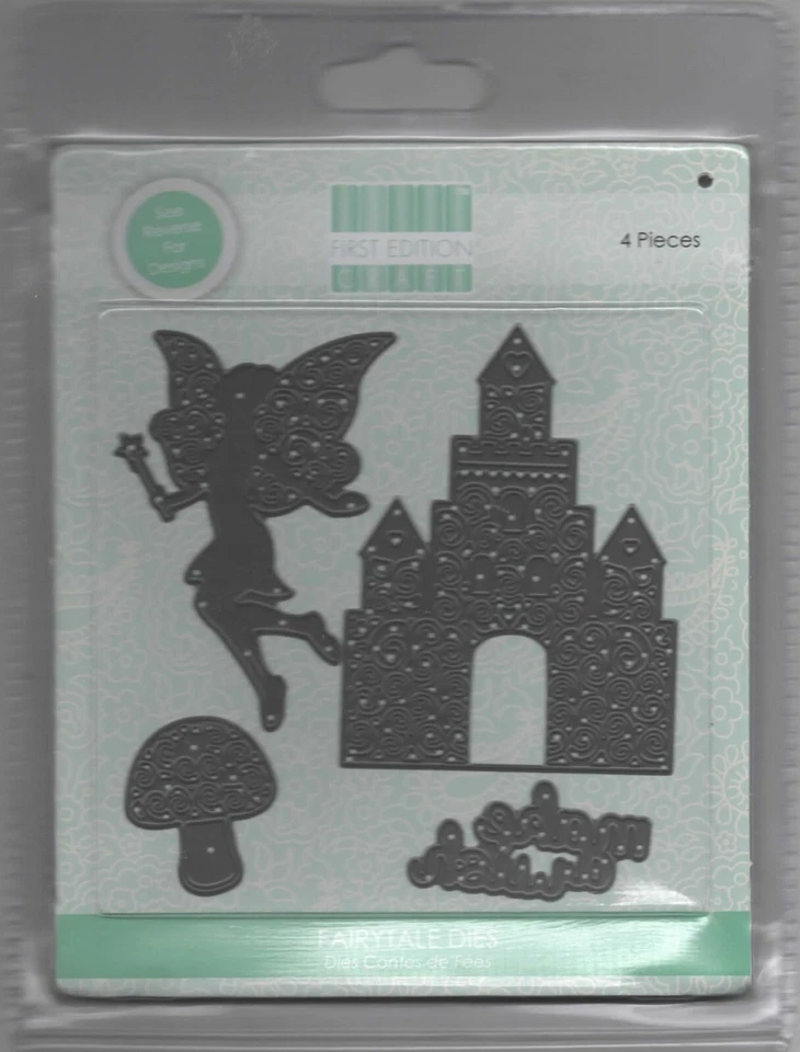 First Edition / Trimcraft * Metal Cutting Die set * 4 piece * Fairytale - Image 1 of 1