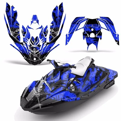 Calcomanías adhesivas gráficas para Sea-Doo Bombardier Spark 2UP 2014-2016 REAPER2 U Foto 1 de 3