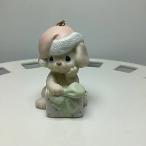 Precious Moments Christmas is Ruff Without You Ornament 1989 - Bild 1 von 12