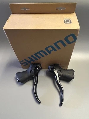 Vtg NOS Shimano ST 2200 2203 3 x 8 Integrated STI Shifter Brake Lever SET in Box - Image 1 of 3