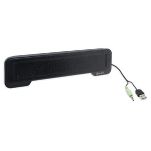 Syba USB Powered 3.5mm Audio Laptop Speaker CL-SPK20138 Clip-On Soundbar - Picture 1 of 2