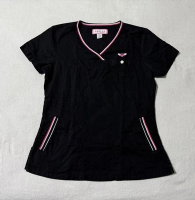 Женский топ Koi Ashley XS из хлопковой смеси черный Kathy Peterson - Изображение 1 из 4