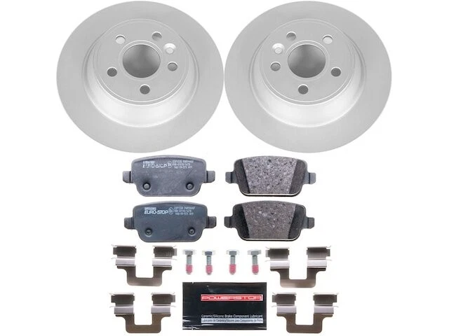 Rear Brake Pad and Rotor Kit For 2007-2008 Volvo S80 FWD FW564KV - Imagem 1 de 1