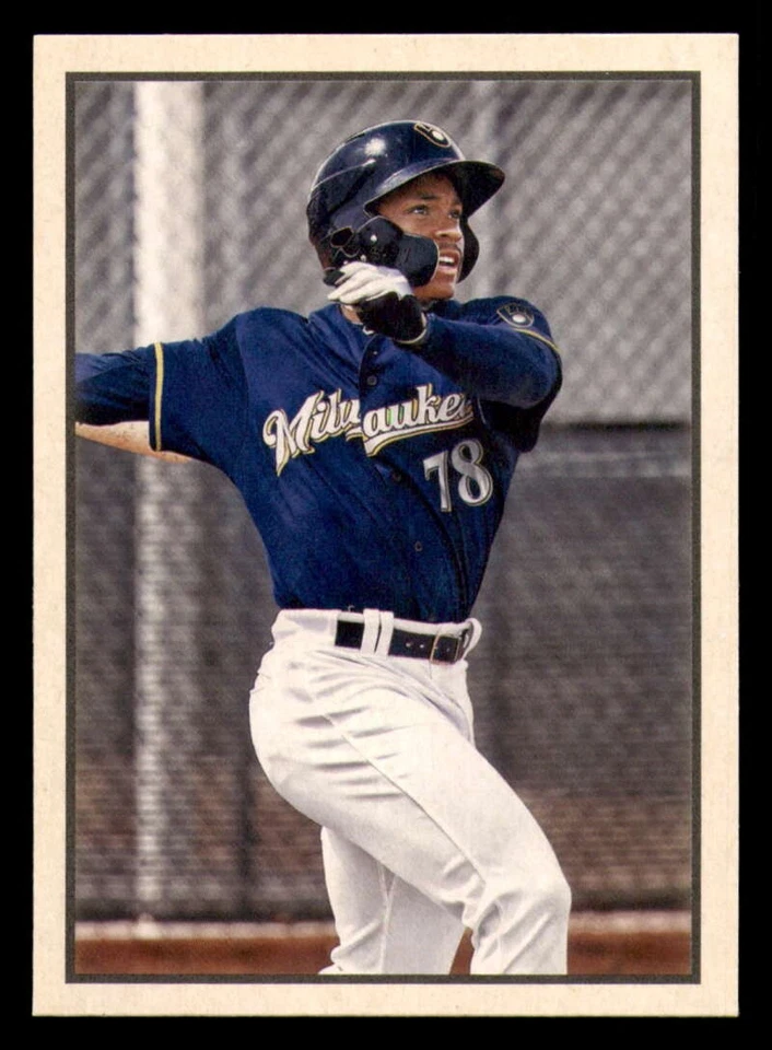 2019 Bowman Heritage Prospects - MILWAUKEE BREWERS Corey Ray  - Image 1 of 4