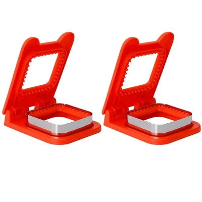Metal Sandwich Cutter Bento Box Red H7P93656 - Bild 1 von 4