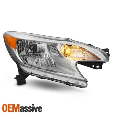 For 2014-2016 Nissan Versa Note Chrome Headlight Headlamp Passenger Right 14-16 - Image 1 of 4