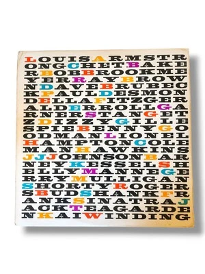 Playboy Jazz All-Stars Vol. 2 2xLP 1958 VG+ Louis Armstrong Ella Fitzgerald - Image 1 of 4