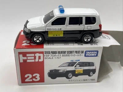 Tomica 23 Toyota Probox Voluntary Security Police Car - Image 1 of 3