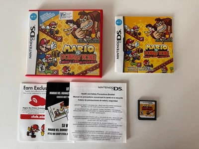 Mario vs. Donkey Kong Mini-Land Mayhem 2010 Nintendo DS CIB w/ Manual - Image 1 of 3