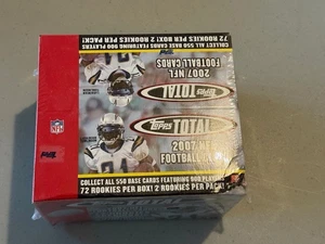 2007 Topps TOTAL NFL Football Factory Sealed Box. 36 Packs 72 Rookie cards!! - Picture 1 of 2