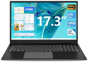 SGIN Laptop 15.6/17.3 inch Laptops 8 GB 24GB RAM +512GB ROM 2.5 GHz HD IPS WiFi - Picture 1 of 26
