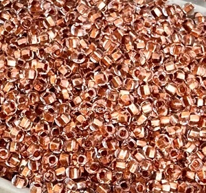 Farbig ausgekleidet Kupfer 11/0 Preciosa 10 g Tschechische kleine Glasperlen - Bild 1 von 5