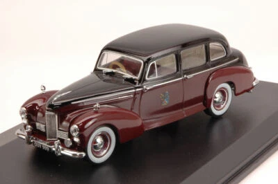 Humbler Pullman Limousine 1951 Burgundy / Black 1:43 Model OXFORD - Immagine 1 di 2