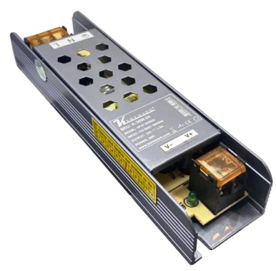 Alimentatore per strisce led compatto 24V 36W 1.5 Ampere trasformatore IP20 - Immagine 1 di 3