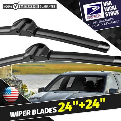 Limpiaparabrisas genuino OEM de 24" y 24" para Mercedes-Benz C250 2012-2013 Foto 1 de 4