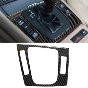 Cubierta de panel de cambio de marchas de fibra de carbono apta para BMW Serie 3 E46 1998-05 - Imagen 1 de 8
