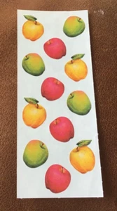 🔥VINTAGE Creative Memories Sticker FALL AUTUMN HARVEST APPLES  * - Picture 1 of 1