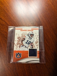2016 Panini Auburn Tigers Collegiate Collection # SC-AU Sammie Coates Patch