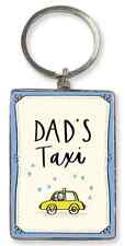 Dad's Taxi Key Ring. Gift For Dad. Fathers Day, Christmas, Birthday