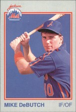 1989 Jackson Mets Grand Slam #19 Mike DeButch