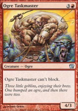 4x Ogre Taskmaster MTG 9th Edition NM Magic Regular
