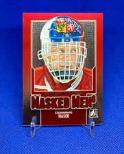 DOMINIK HASEK 2013-14 IN THE GAME BETWEEN THE PIPES MASKED MEN 6 CHROME HOF