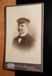 F. Lidle? de Esslingen como estudiante / estudiante CDV Hugo Müller Freiberg i. S. - Imagen 1 de 2