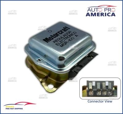 MGR100A VOLTAGE REGULATOR JEEP LINCOLN MERCURY FORD ELECTRONIC MOTORCRAFT OEM - Image 1 of 4