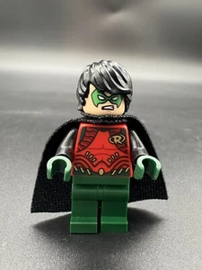 LEGO ROBIN DARK RED & GREEN minifigure DC COMICS 76034 sh195 sh0195 (GENUINE) - Picture 1 of 2