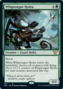 *MINT* Whiptongue Hydra - Kamigawa: Neon Dynasty Commmander (UU) - MTG - Foto 1 di 1