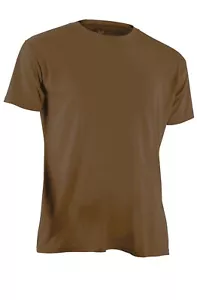 Drifire Ultra Lightweight Short Sleeve Tee Coyote Brown XL : DF4-505TS-CB-XL - Picture 1 of 6