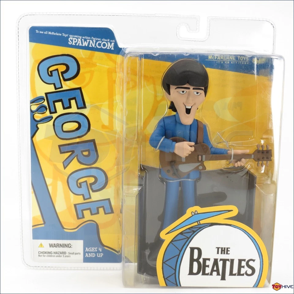 Apple McFarlane Toys 2004 The Beatles George Cartoon Figure 1017t