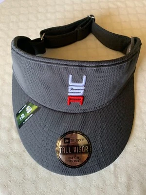 New U.S. RYDER CUP TEAM Golf Dark Gray Tall Visor Adjustable USA Logo by NEW ERA