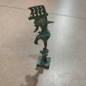 China Old Bronze, be unearthed collectibles,From Countryside Copper bird pendant - Picture 1 of 9