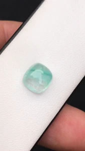 5.60ct Natural Paraiba Color Tourmaline Cabochon Nice Color, Clarity Afghanistan - Picture 1 of 3