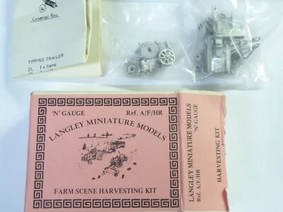 Langley, Lesney N Kit Metallo Agricoltura Azienda Agricola Scene Harvesting Kit - Immagine 1 di 4