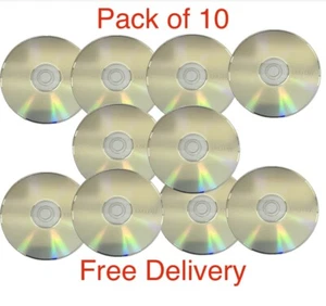 10 x DVD-RW Memorex 120min Blank Rewritable DVD Discs 4x Speed 4.7GB In Sleeves - Afbeelding 1 van 2