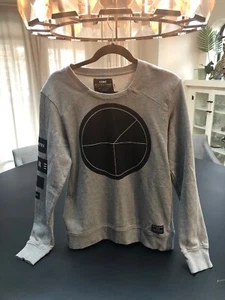 JACK & JONES CORE NAVY GRAY SWEATSHIRT - Picture 1 of 5